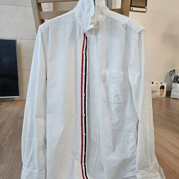 [BUNJANG] Thom Browne White Shirt (Size 1) / 톰브라운 화이트 셔츠 1사이즈