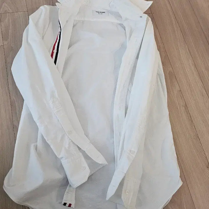 [BUNJANG] Thom Browne White Shirt (Size 1) / 톰브라운 화이트 셔츠 1사이즈
