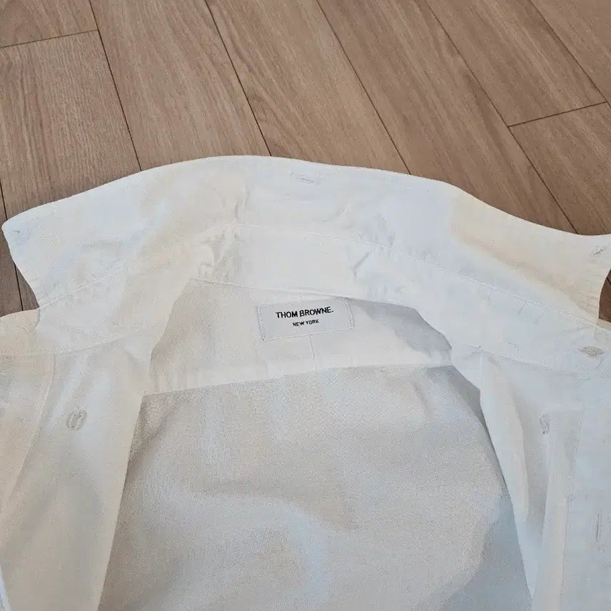 [BUNJANG] Thom Browne White Shirt (Size 1) / 톰브라운 화이트 셔츠 1사이즈