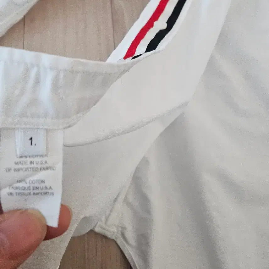 [BUNJANG] Thom Browne White Shirt (Size 1) / 톰브라운 화이트 셔츠 1사이즈