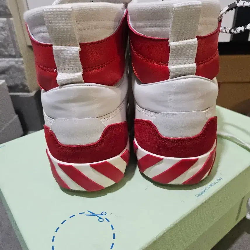 [BUNJANG] Off-White Bulk High Top Sneakers (Size 42) / 오프화이트 하이탑 벌크 스니커즈42사이즈