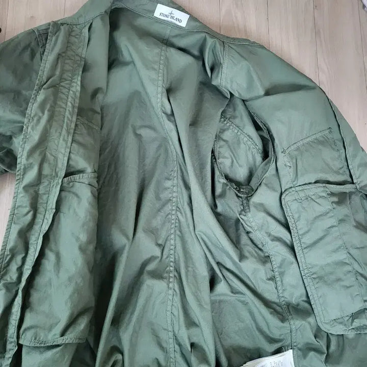 [BUNJANG] Stone Island Overshirt Sage L / 스톤아일랜드 오버셔츠 세이지 L