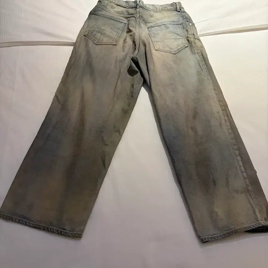 [BUNJANG] Ancellm #03 AGING01 Indigo Pants / 안셀름 Ancellm #03 AGING01 PANTS - Indigo