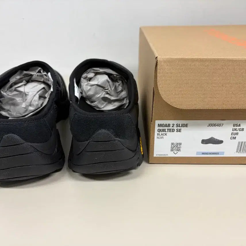 [BUNJANG] Merrell Moab 2 Slide Quilted Black Vibram 280mm / [280]머렐 모압 2 슬라이드 퀼티드 블랙 비브람 신품