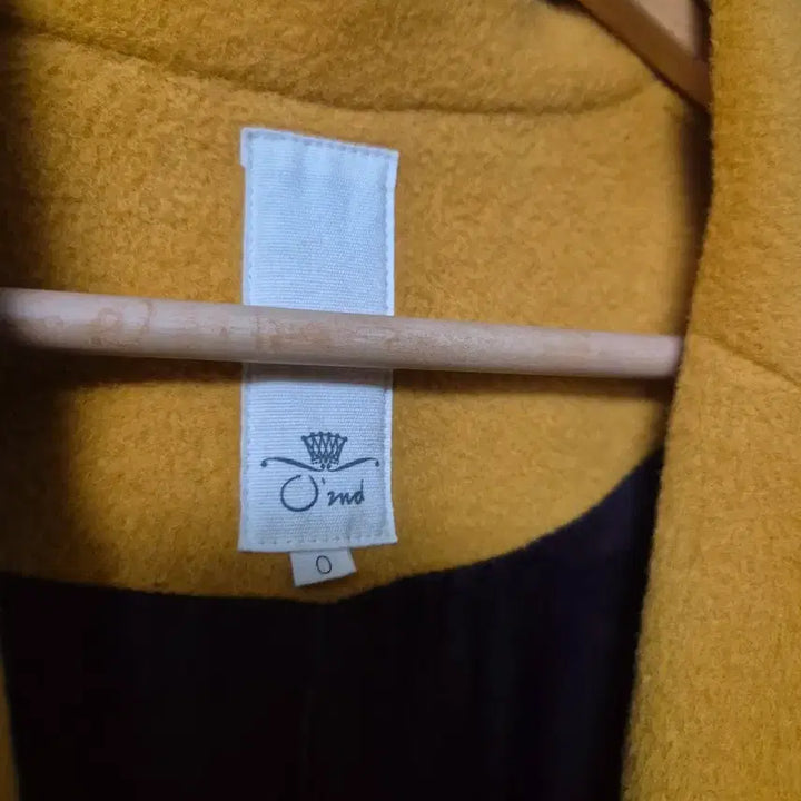 [BUNJANG] O'2nd Mustard Wool Angora Coat / 오즈세컨 머스타드 울앙고라 코트 55-66