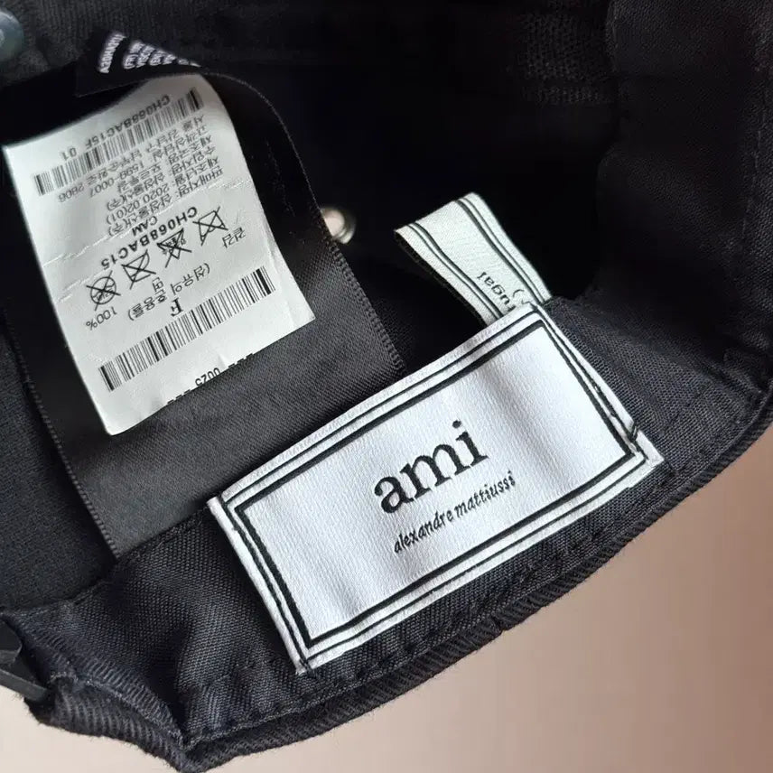 [BUNJANG] AMI de Coeur Baseball Cap Black / 아미볼캡