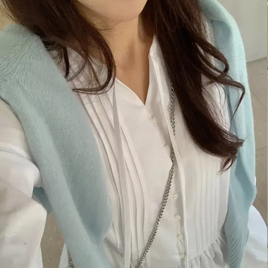 [BUNJANG] French.Of Botti Strap Ruffle Mini Dress / 프렌치오브 보티 스트랩 긴팔 미니 원피스