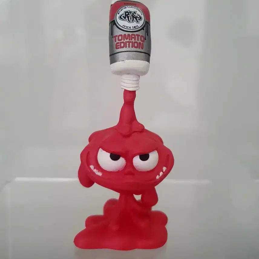 [BUNJANG] Tube Monster Tomato Edition Art Toy Figure / 튜브 몬스터 아트토이