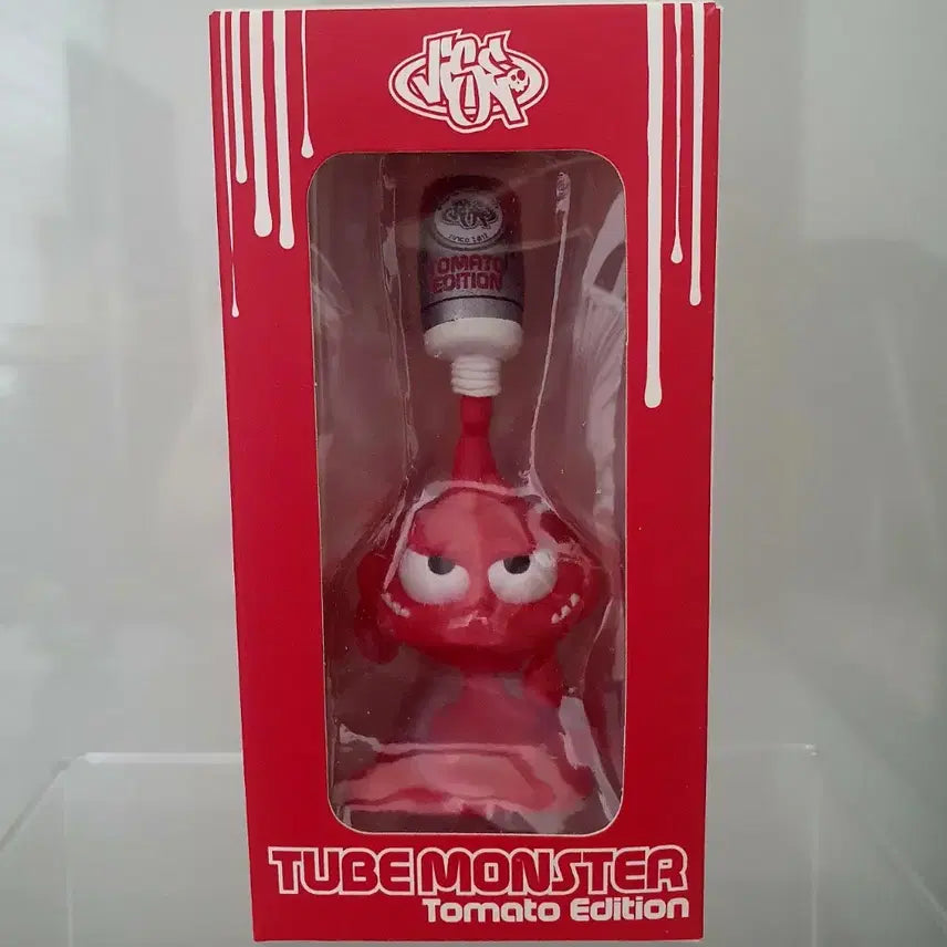 [BUNJANG] Tube Monster Tomato Edition Art Toy Figure / 튜브 몬스터 아트토이