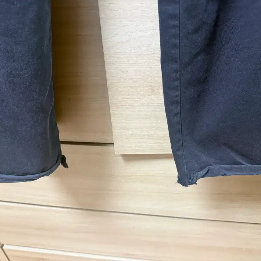 [BUNJANG] Polytelu Feather Goshima Deep Charcoal Pants / 1) 폴리테루 페더 고시마 딥차콜