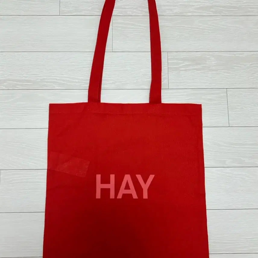 [BUNJANG] Hay Eco Bag - Red / Hay 헤이 에코백 레드