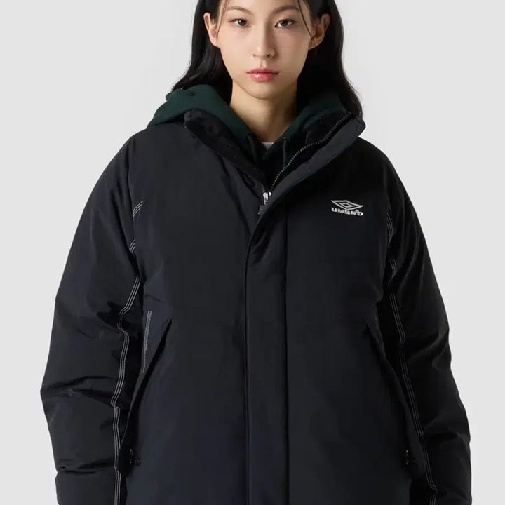 [BUNJANG] Umbro Black Padded Jacket 100 Size / 엄브로 패딩 블랙 100사이즈