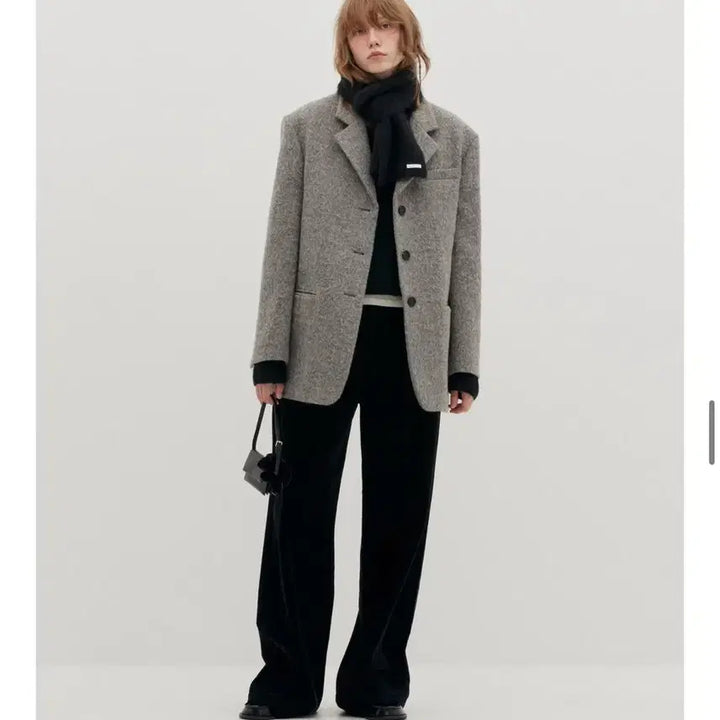 [BUNJANG] Low Classic Alpaca Wool Blazer / 로우클래식 알파카 울 블레이저