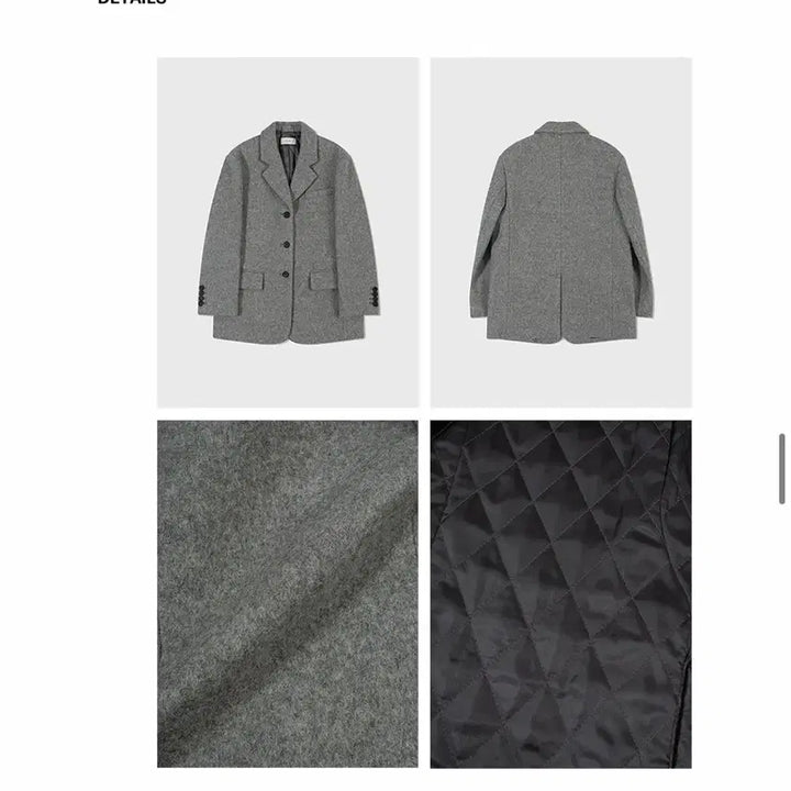 [BUNJANG] Low Classic Alpaca Wool Blazer / 로우클래식 알파카 울 블레이저