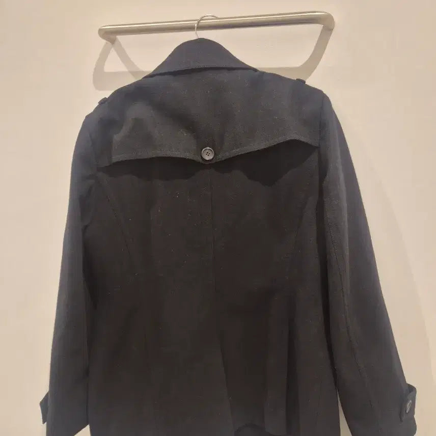 [BUNJANG] Wooyoungmi Double Button Short Coat / 우영미 블랙 더블 버튼 숏 코트