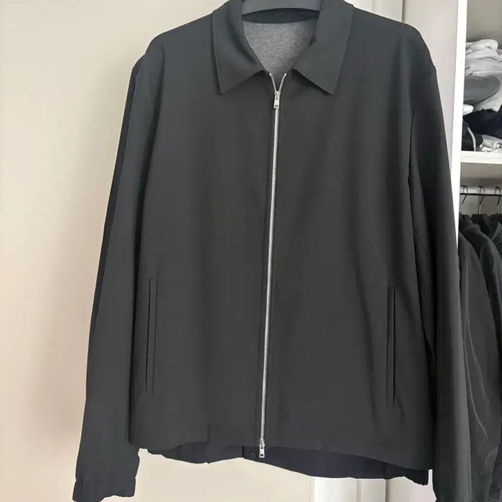 [BUNJANG] Theory Collar Jacket (Black) - Men&