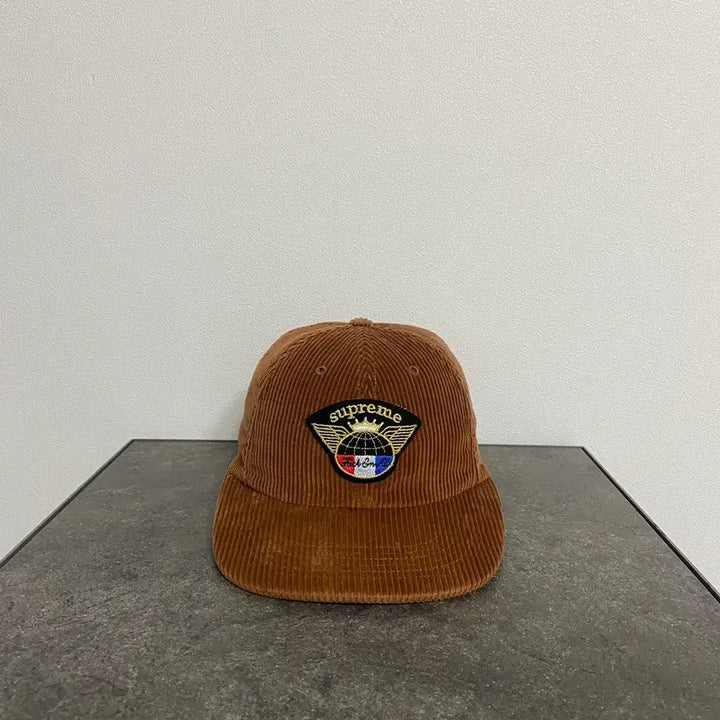 [BUNJANG] Supreme Corduroy 6 Panel Cap Brown / (OS) 슈프림 6패널 볼캡 모자 코듀로이 브라운