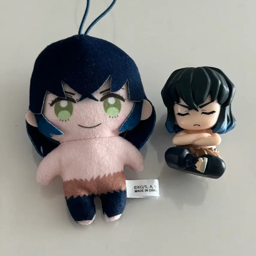 [BUNJANG] Demon Slayer Inosuke Doll + Figure / 귀멸의 칼날 이노스케 인형 + 피규어