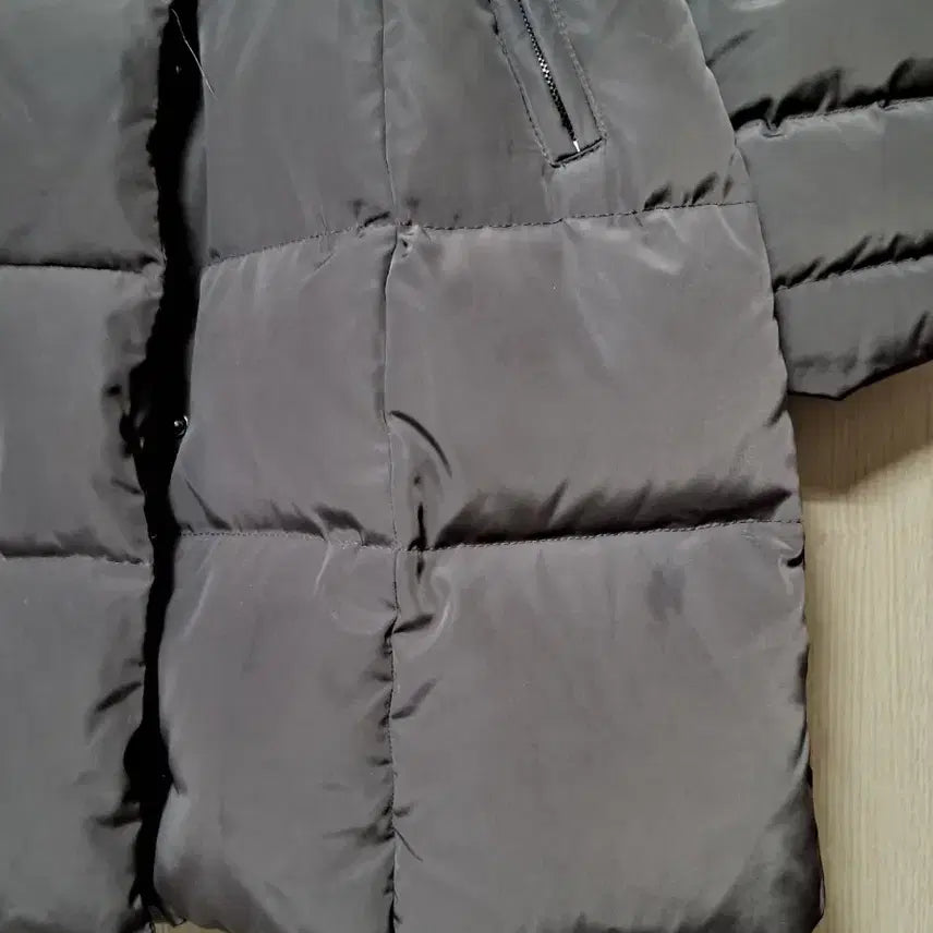 [BUNJANG] Brown Belted Padded Coat (Size 66) / 브라운 벨트 패딩 코트 66