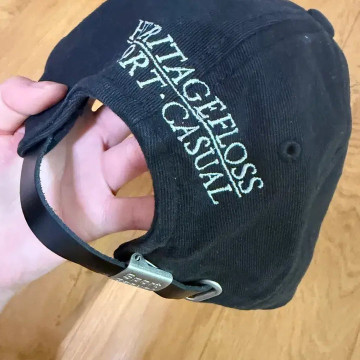 [BUNJANG] Heritagefloss Black Ball Cap / 헤리티지플로스 볼캡