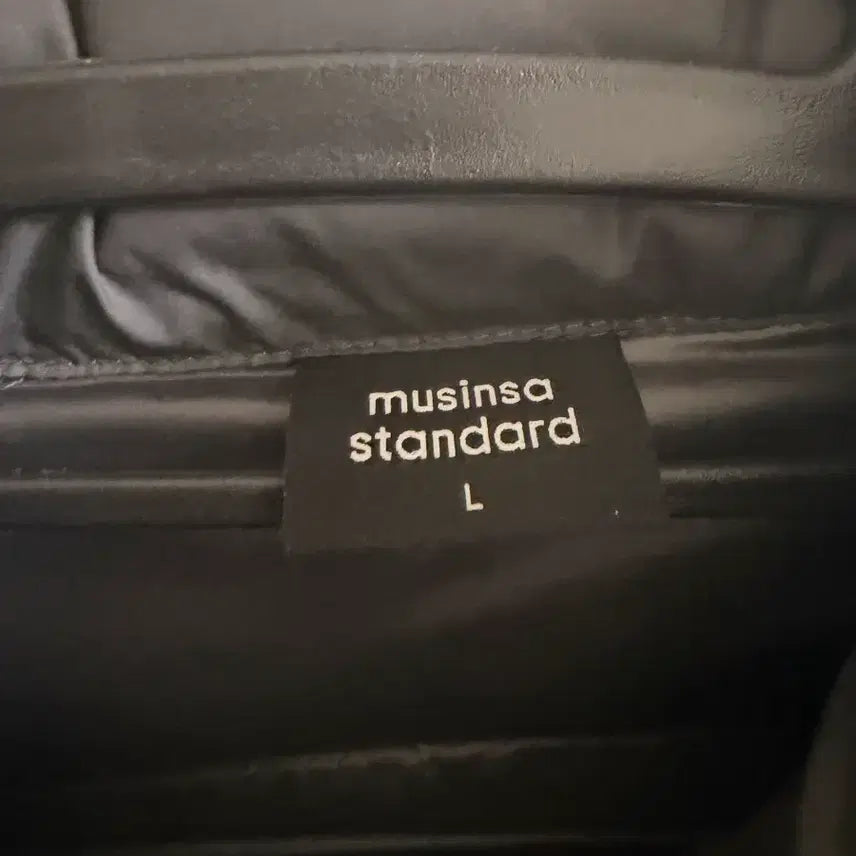 [BUNJANG] Musinsa Standard High Neck Light Down Jacket - Gray / 무신사 스탠다드 패딩