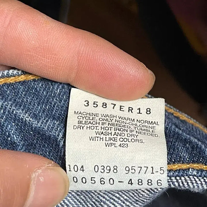 [BUNJANG] LE V vs Denim Pants 560 / 레비스 데님 팬츠 560