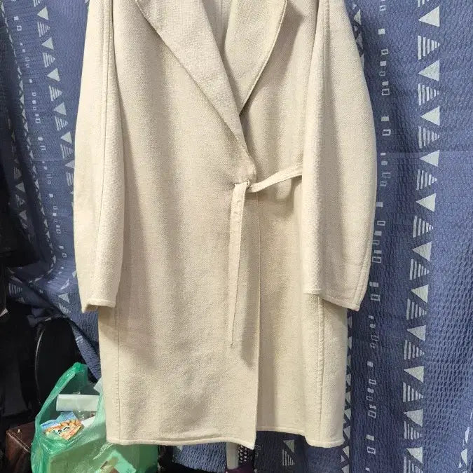 [BUNJANG] System Beige Handmade Trench Coat / 시스템  핸드메이드 ~ 간절기용  코트  :최저가~~