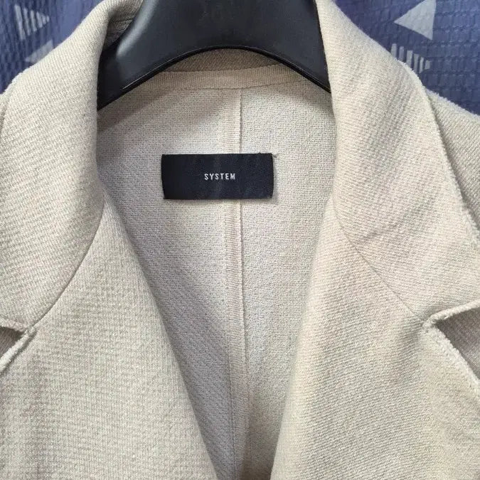 [BUNJANG] System Beige Handmade Trench Coat / 시스템  핸드메이드 ~ 간절기용  코트  :최저가~~