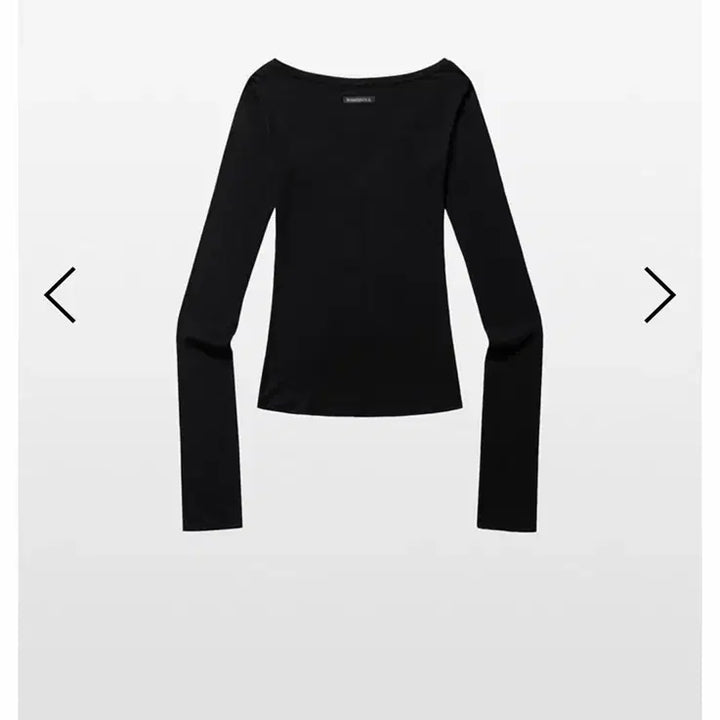 [BUNJANG] 513 V-Neck Long Sleeve Black / 킴서울 킴즈서울 513 브이넥 롱 슬리브 블랙