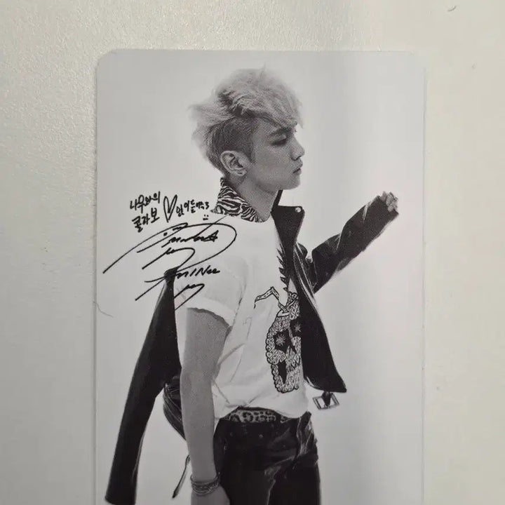 [BUNJANG] Woohyun &amp; Key TO HEART Photocard / 우현&amp;키 TO HEART 포토카드 - KEY