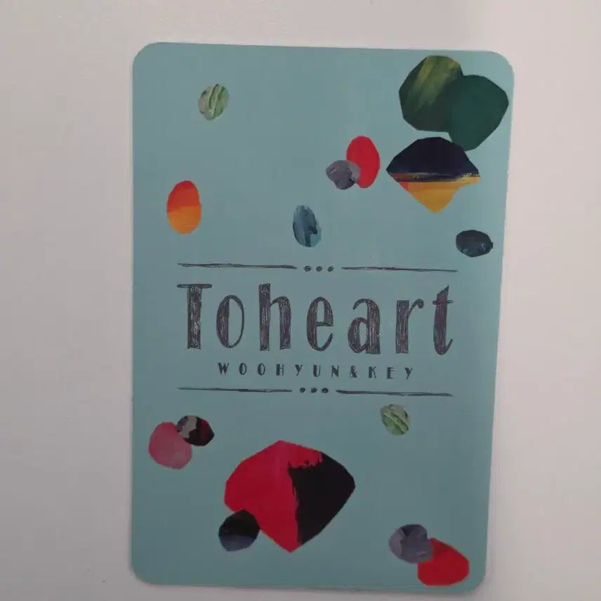 [BUNJANG] Woohyun &amp; Key TO HEART Photocard / 우현&amp;키 TO HEART 포토카드 - KEY