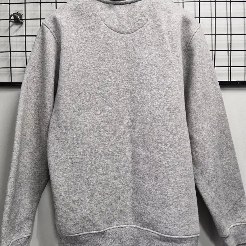 [BUNJANG] Lacoste Fleece Sweatshirt Gray / 100L 라코스테 기모 맨투맨 회색