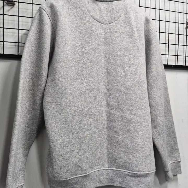 [BUNJANG] Lacoste Fleece Sweatshirt Gray / 100L 라코스테 기모 맨투맨 회색