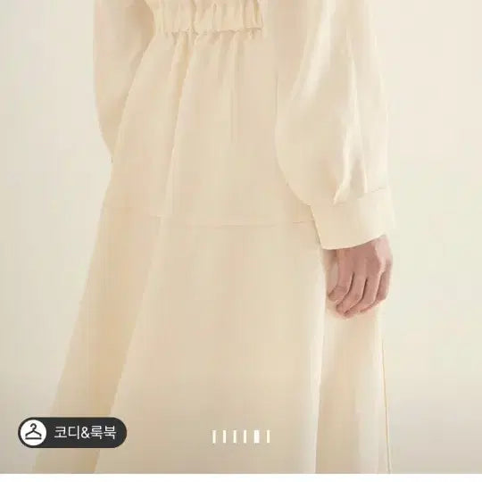 [BUNJANG] The Cashmere Long Dress Cream / 더캐시미어 원피스