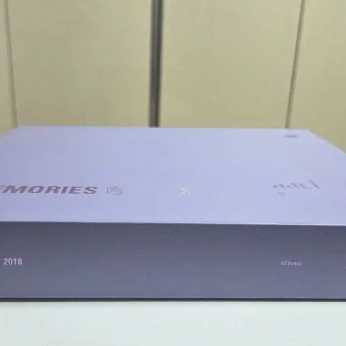 방탄소년단 메모리즈 2018 DVD