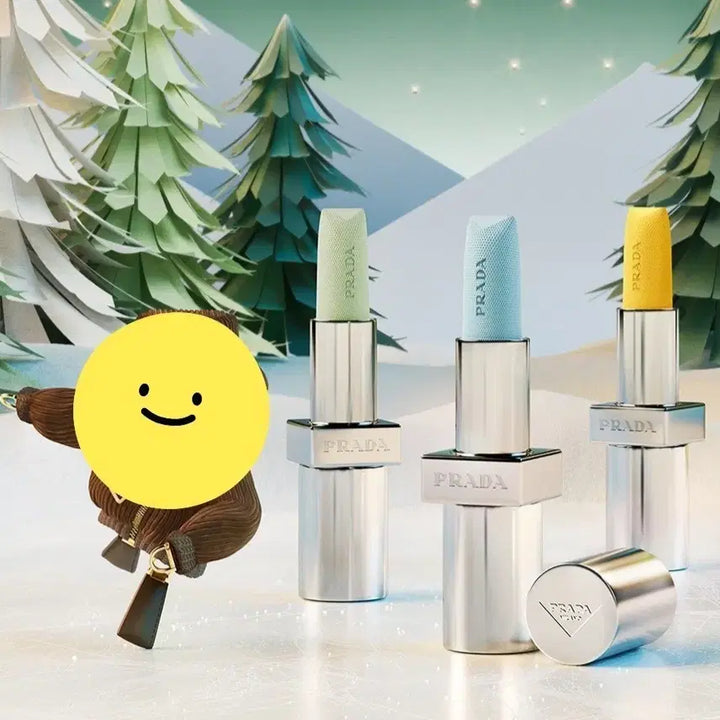 [BUNJANG] Prada Lipstick Set / 프라다 모노크롬 립밤 3색상 미개봉 새제품