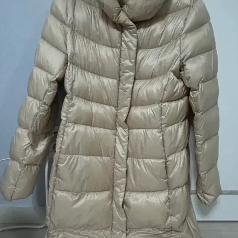 [BUNJANG] Uniqlo Ultra Light Down Padded Jacket Beige / 유니클로 | 울트라 라이트 다운 패딩 베이지