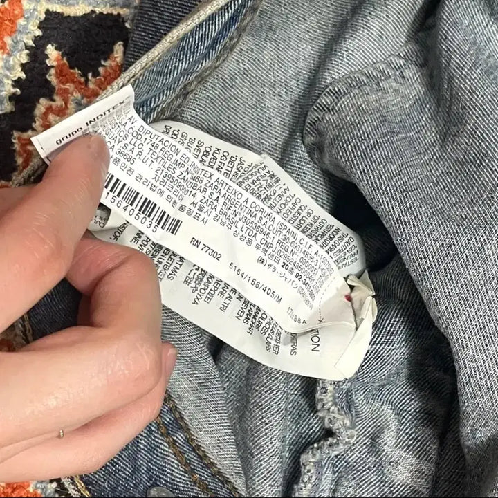 [BUNJANG] ZARA Basic Light Wash Denim Jacket - Women&