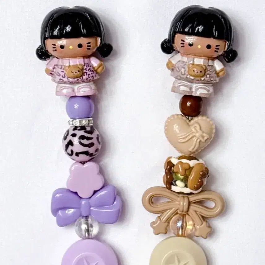 [BUNJANG] Hello Kitty Custom Pen Set / 헬로키티 단발키티 택배칼 키티볼펜 칼꾸미기 키티칼 펜꾸 볼꾸 수제볼펜