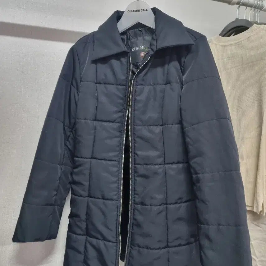 [BUNJANG] RESUME Quilted Jacket Black Size 55 / RESUME 퀼팅 자켓 블랙 55사이즈
