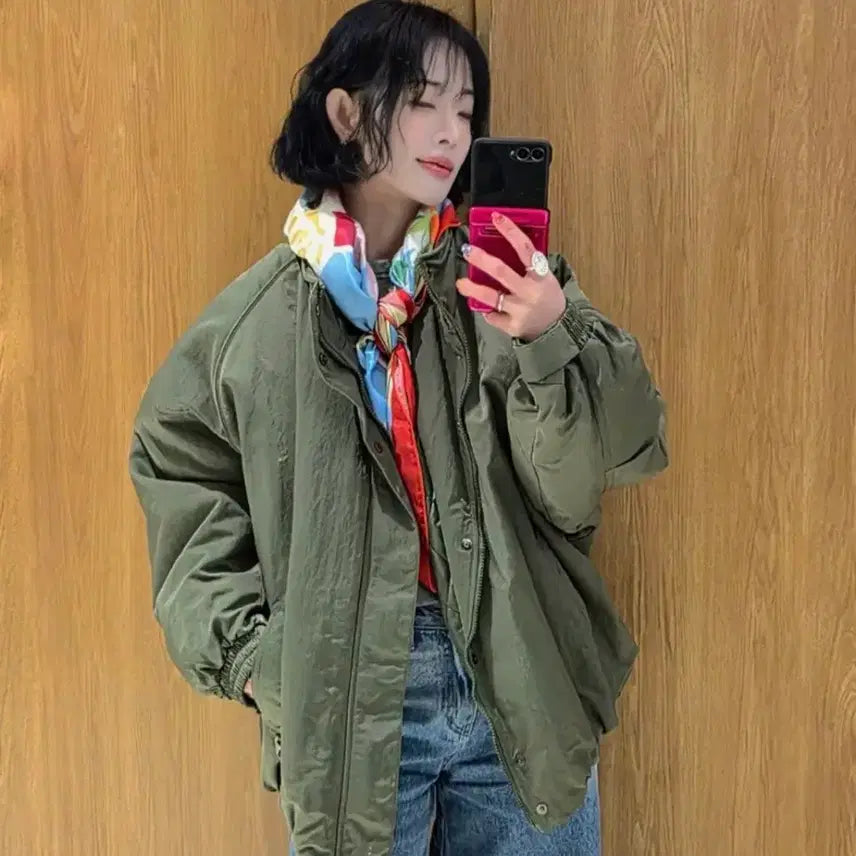 [BUNJANG] General Idea MA1 Bomber Jacket (Unisex) / 제너럴아이디어 MA1 블루종 봄버 남녀공용