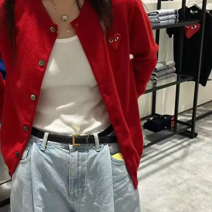 [BUNJANG] Comme des Garcons Cardigan / 꼼데가르송 가디건