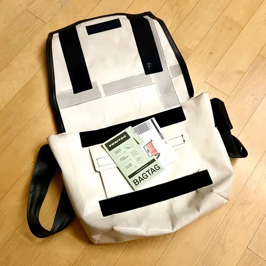 [SOLD OUT] [프라이탁] 덱스터 (화이트/오렌지, 민트택 포함)