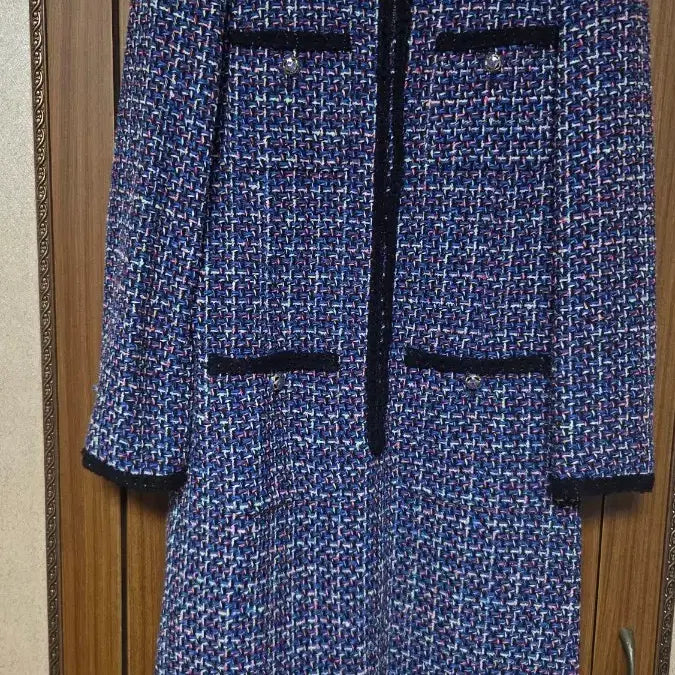 [BUNJANG] MojoSphin Tweed Dress 66 / 모조에스핀 트위드 원피스 66