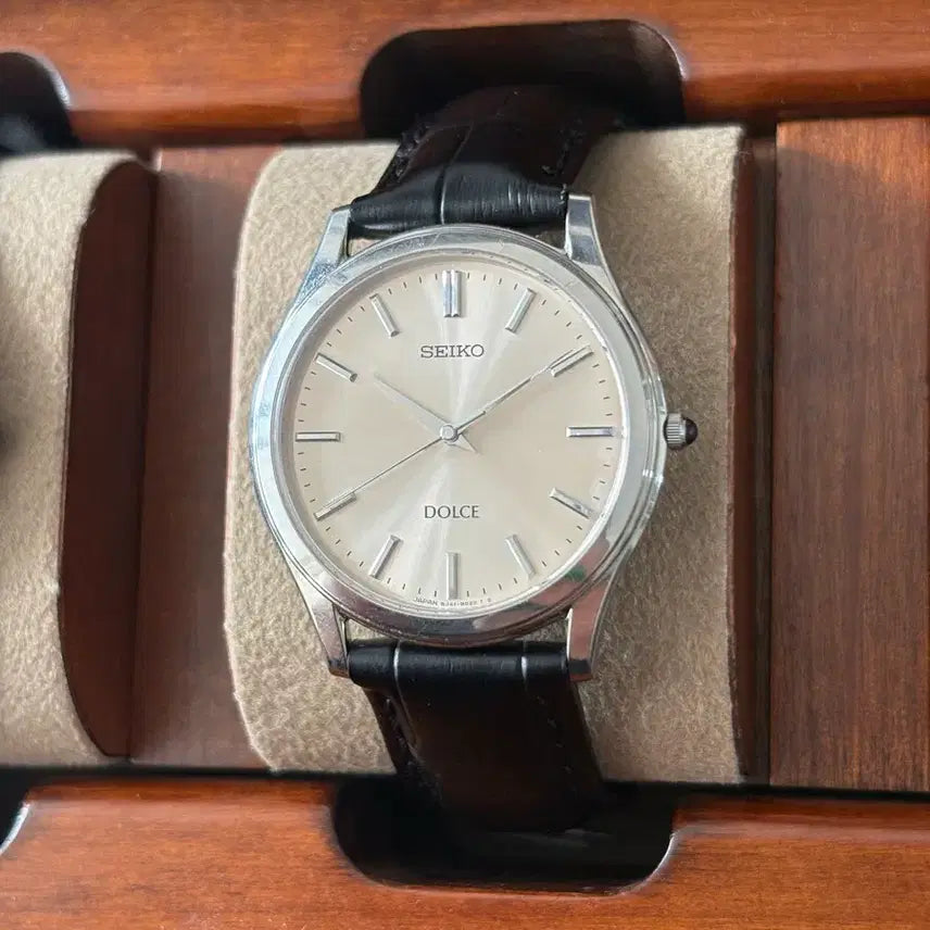 [BUNJANG] Seiko Dolce Champagne Dial Watch / 세이코 8j41-8010 돌체 샴페인 다이얼