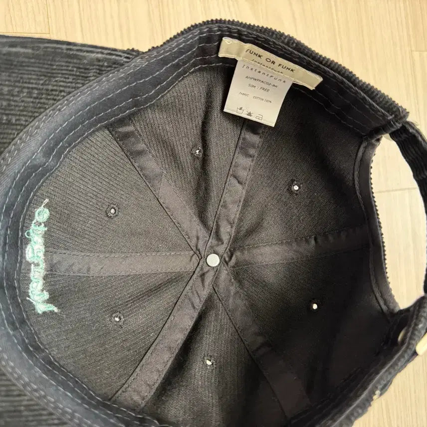 [BUNJANG] InstantFunk Corduroy Ball Cap / 인스턴트펑크 코듀로이 볼캡