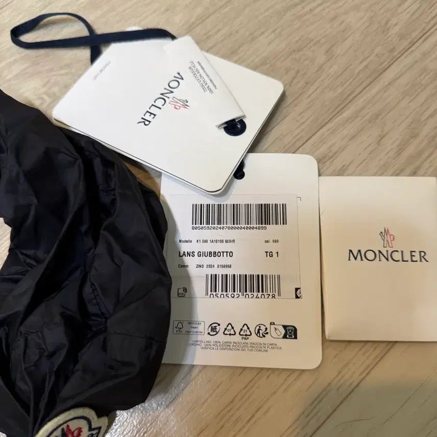 [BUNJANG] Moncler Lans Puffer Jacket Black / [1] 25 / 26 몽클레어 란스 Lans 패커블 숏패딩 경량패딩 블랙