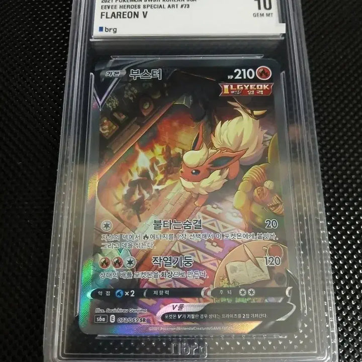 [SOLD OUT] (brg 10) 부스터v sr / 부스터sr / 부스터 특일 최고등급