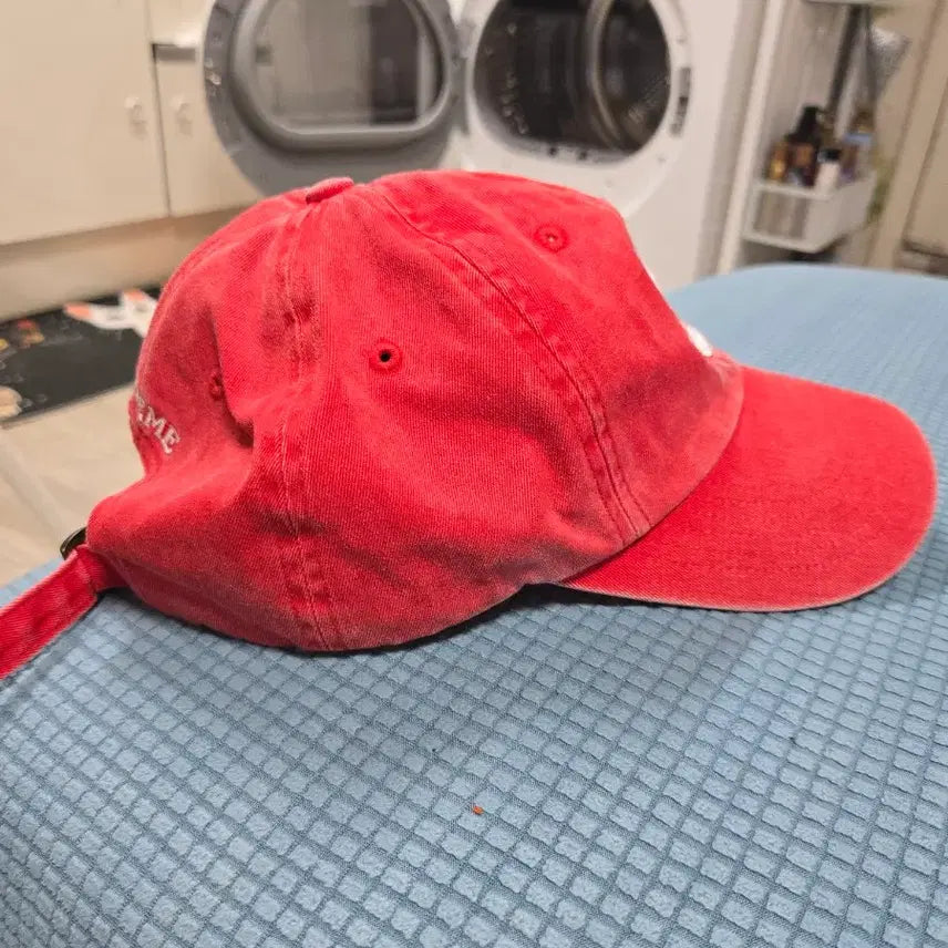 [BUNJANG] Supreme Pigment Print S Logo 6-Panel Cap Red / 택포)슈프림 피그먼트 프린트 S 로고 6-패널 캡 레드 - 20SS