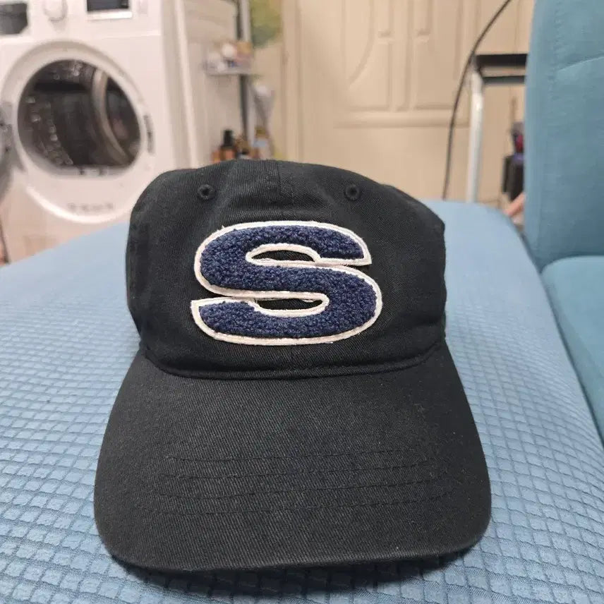 [BUNJANG] Stussy Chenille S Low Pro Cap Black / 택포 스투시 셔닐 S 로우 프로 캡 블랙